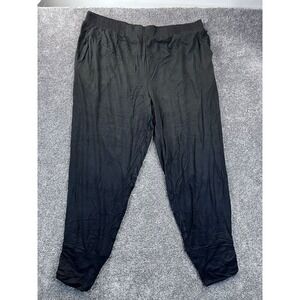 Truth + Style Womens Black‎ Plus Size Rayon/Spandex Pants 1X